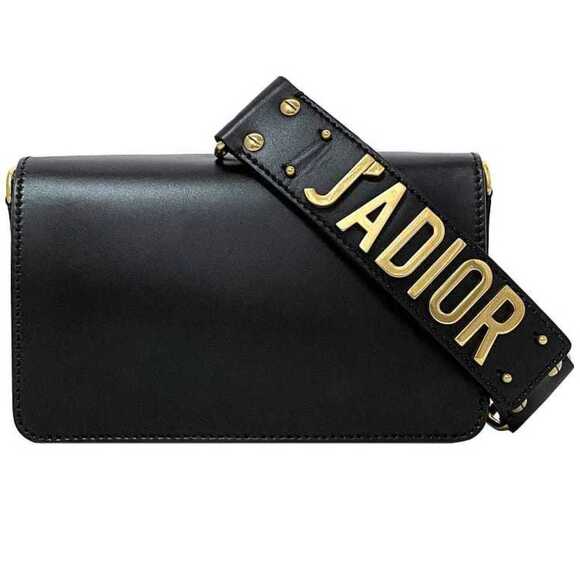 DIOR Black Leather Clutch Bag - Picture 1 of 10